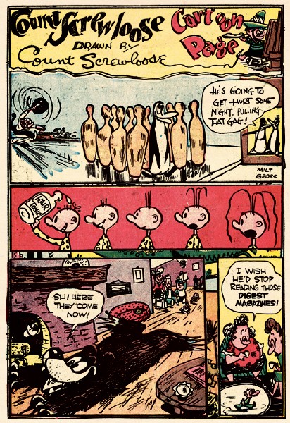 Top Ten Vital Reasons Why Cartoonist Milt Gross is *IMPORTANT* Screwloose 2 small1 Top Ten Vital Reasons Why Cartoonist Milt Gross is *IMPORTANT*