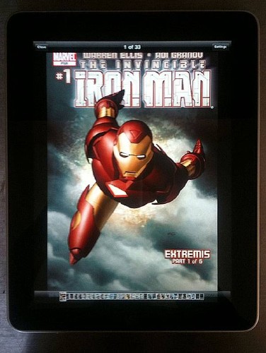 d Welcome to the future: Marvel jumps on iPad launch
