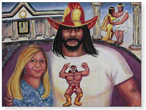 fineartamerica.com 2011 5 22 14223 Where did that Macho Man/Jesus Rapture painting come from anyway?