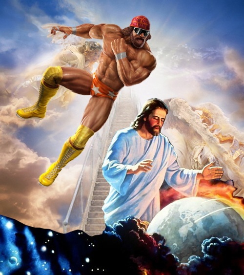 i1d5I Where did that Macho Man/Jesus Rapture painting come from anyway?