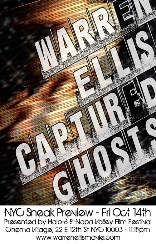 Warren Ellis documentary to screen during NYCC bigNYCpremierePoster500 Warren Ellis documentary to screen during NYCC