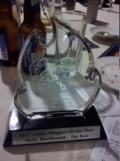 The Beat wins Shel Dorf Award for Best Comics Blogger! x2 8731ade The Beat wins Shel Dorf Award for Best Comics Blogger!