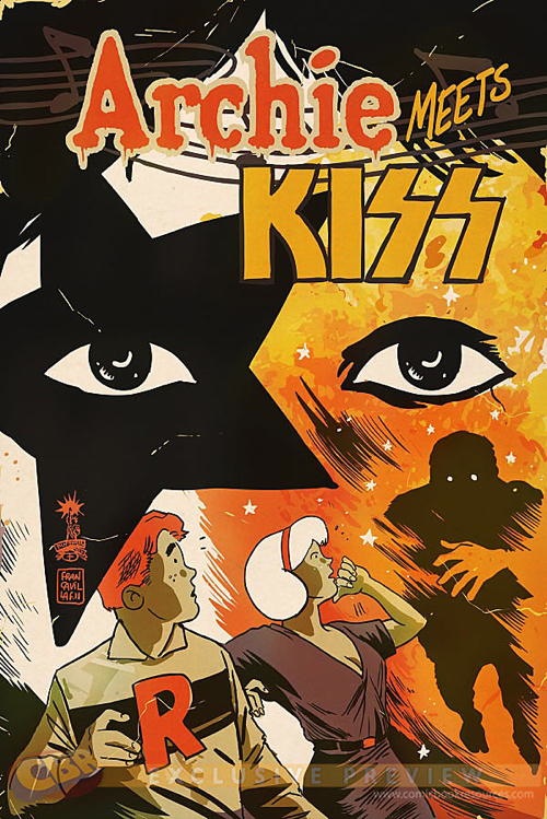 1317759944 Nice Art: Francesco Francavillas Archie Meets KISS covers