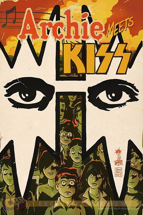 1317759964 Nice Art: Francesco Francavillas Archie Meets KISS covers