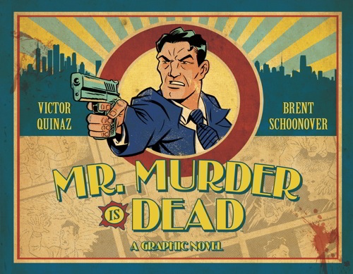 Mr Murder is Dead HC Cover 24 Hours of Halloween: MR MURDER IS DEAD
