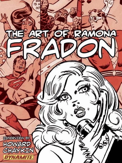 FRADON COVER NOT FINAL The Art of Ramona Fradon announced from Dynamite