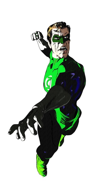 gl3 Nice art: Kyle Bakers Green Lantern
