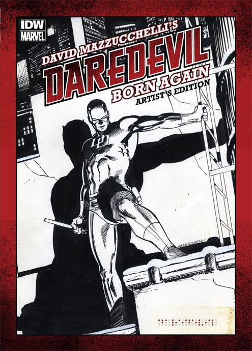 born again Coming Attractions: IDWs David Mazzucchellis Daredevil Born Again: Artists Edition