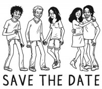 save the date  span.viabadassdigest 200x175 Studio Coffee Run 5/18/12: Sin City 2, Man of Steel and Save the Date