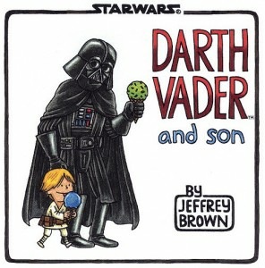 201206151258 Non Shock: Jeffrey Browns Star Wars cartoon books is a Fathers Day best seller 