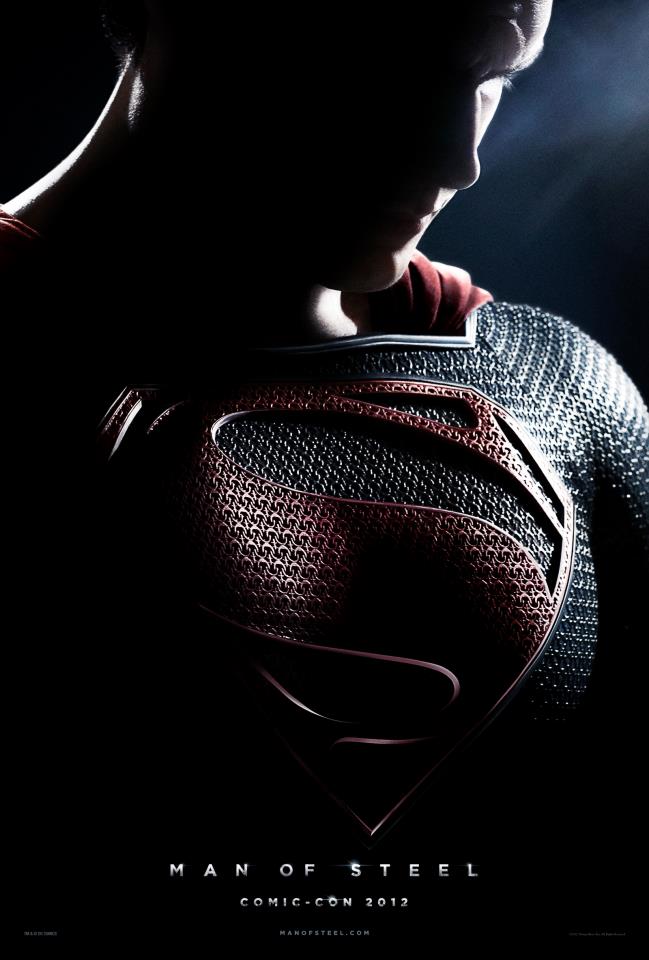 man of steel teaser poster SDCC 2012   The Man of Steel Movie Poster