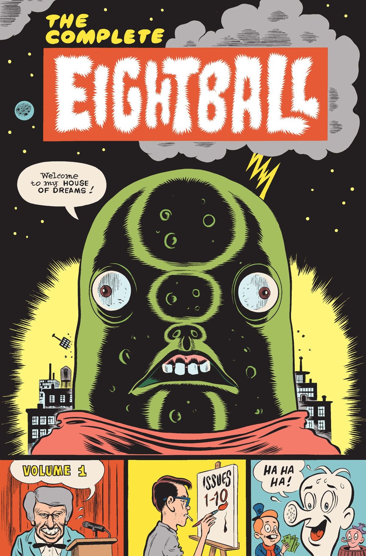 daniel clowes body image 1422612809 Nice Art: Clowes cover for The Complete Eightball is revealed