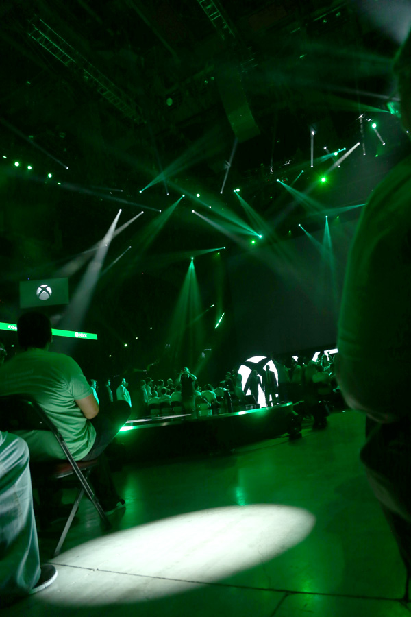 Xbox Media briefing stage