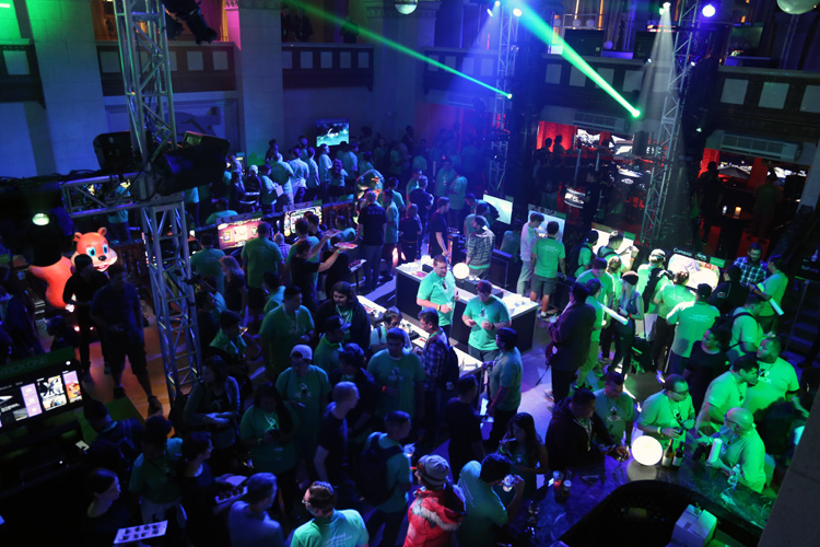 Xbox Fan fest party post briefing