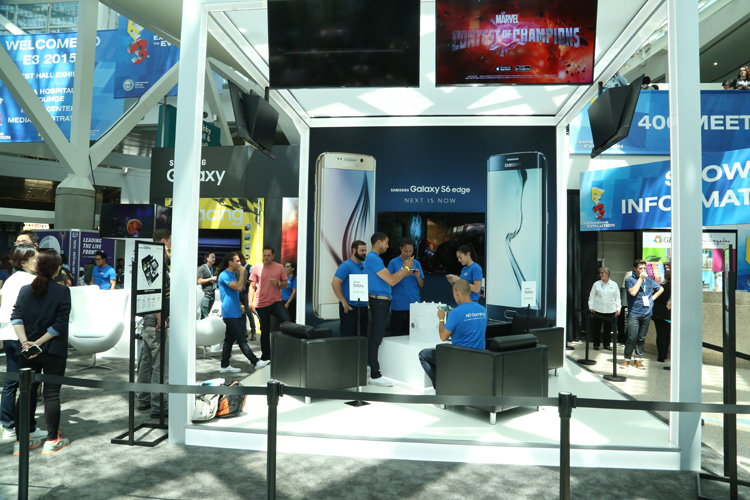Samsung booth in South Lobby