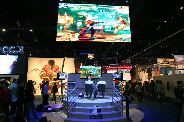Street Fighter V stage