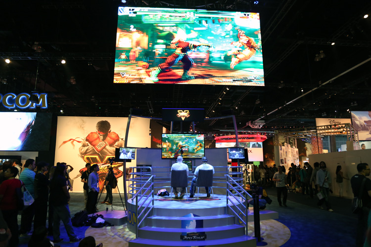 Street Fighter V stage
