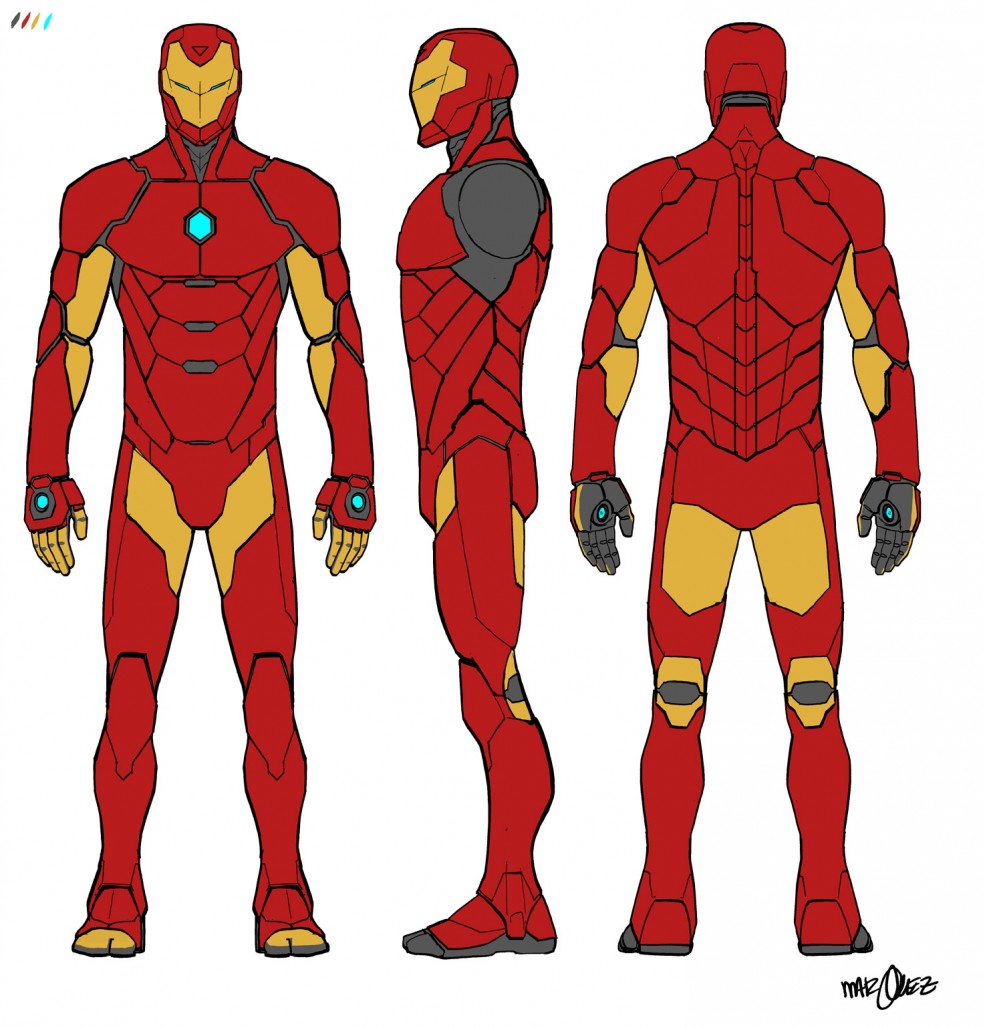 Iron_Man_Turnaround_by_David_Marquez