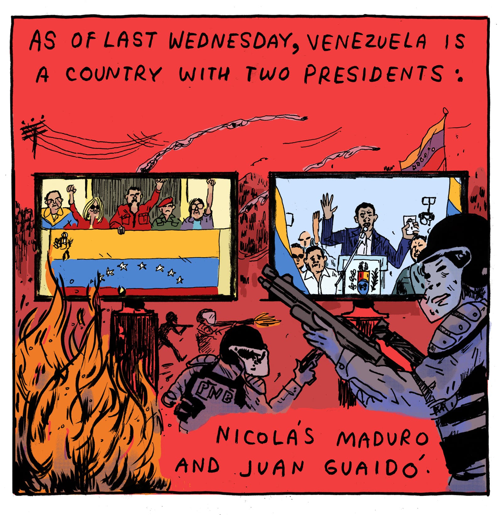 A Year of Free Comics: Updates on Venezuela by Mike Centeno - The Beat