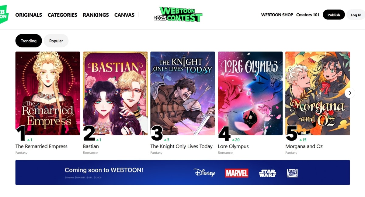 WEBTOON rolls out two new QOL features to their platform