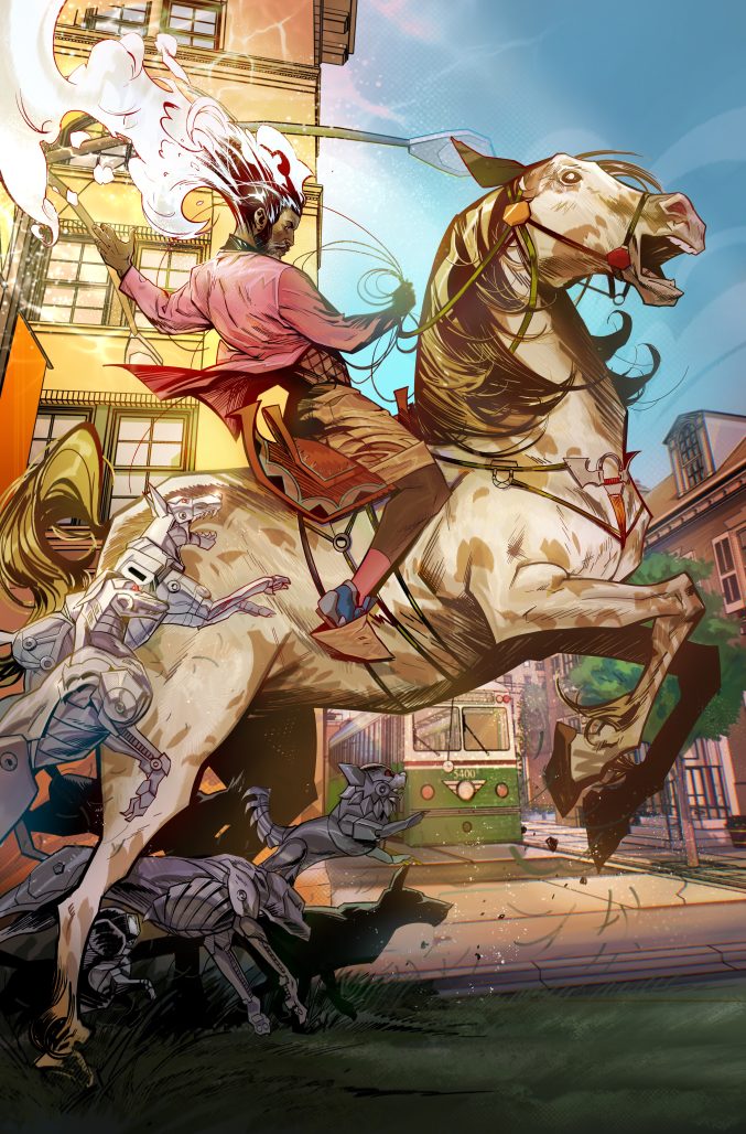 Interview: Jordan Clark talks audience, work-for-hire vs. creator-owned projects, and ANCESTRAL RECALL