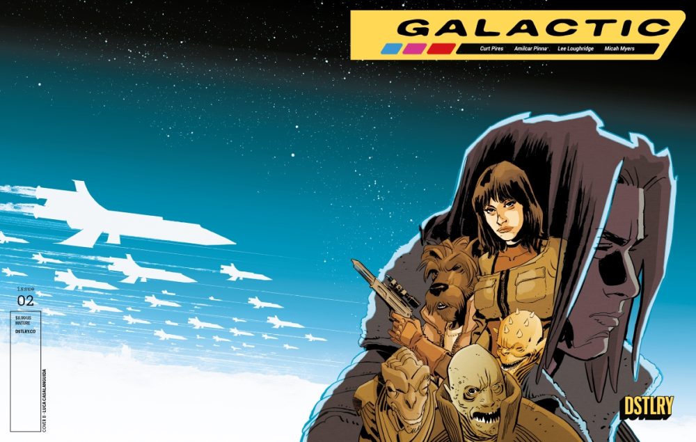 Galactic #2 Cover B by Luca Casalanguida