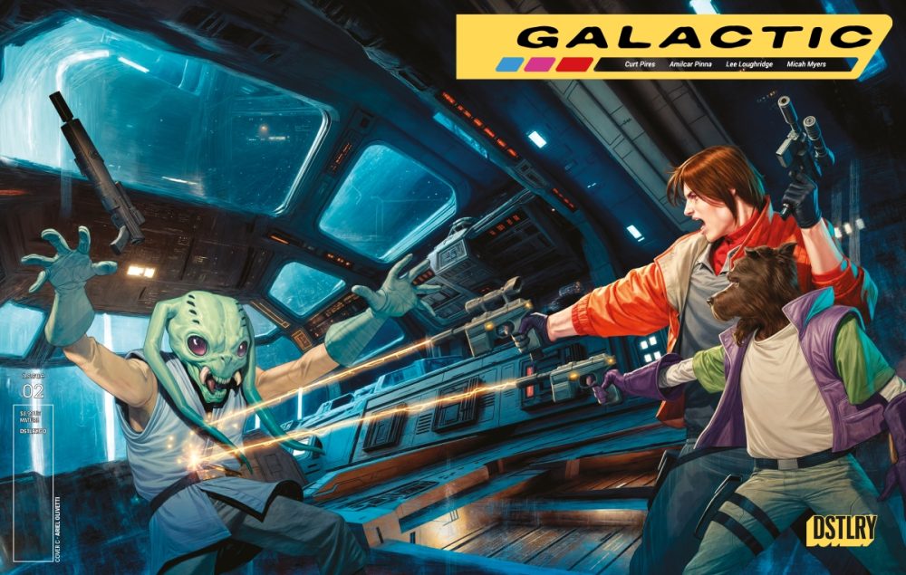 Galactic #2 Cover C by Ariel Olivetti