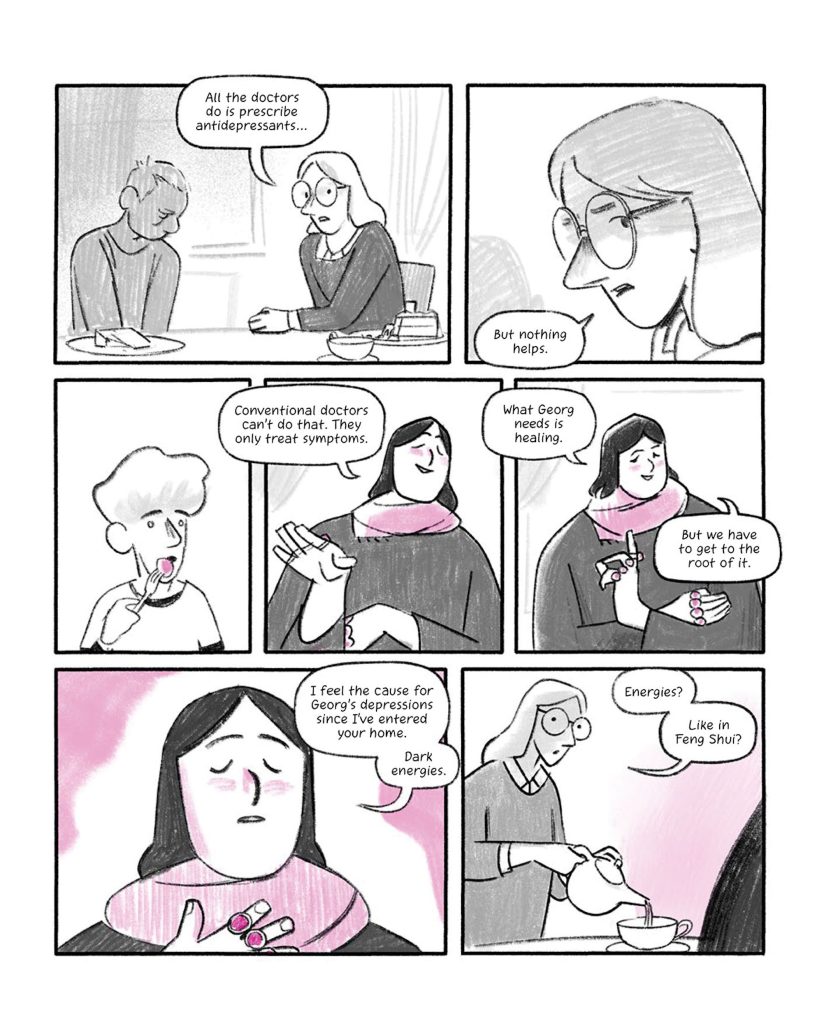 Pink Monsters sample pages