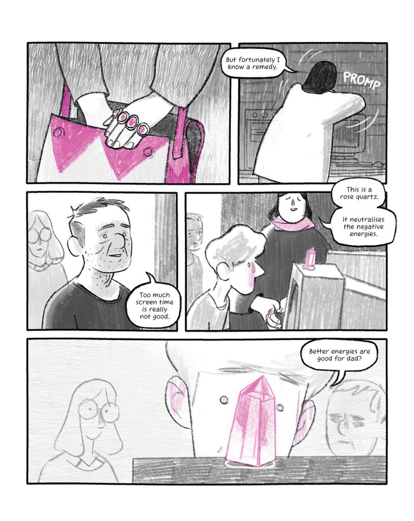 Pink Monsters sample pages