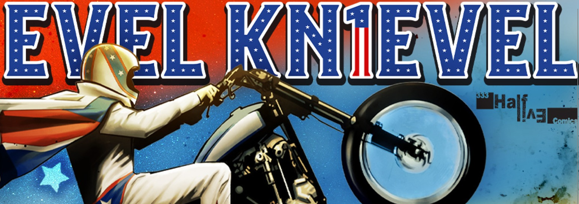 Interview: Rylend Grant brings EVEL KNIEVEL’s motorcycle madness to comics