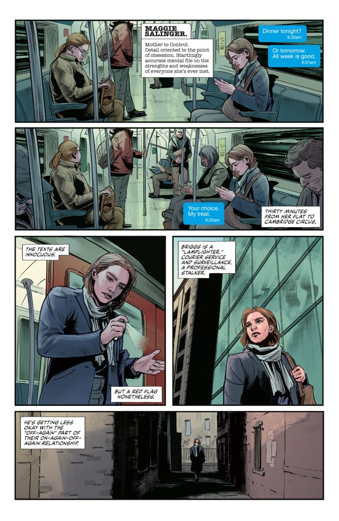 The Circus—Losing Control #1 interior art