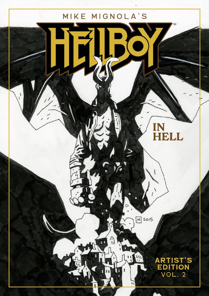Hellboy in Hell preview art