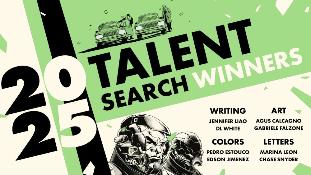 Mad Cave 2025 Talent Search winners announcement card