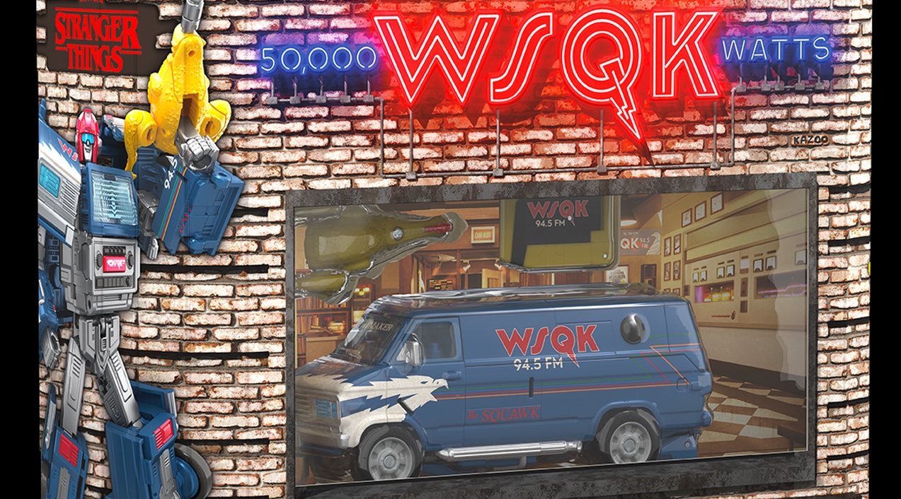 Hasbro rolls out new STRANGER THINGS x TRANSFORMERS collab action figure