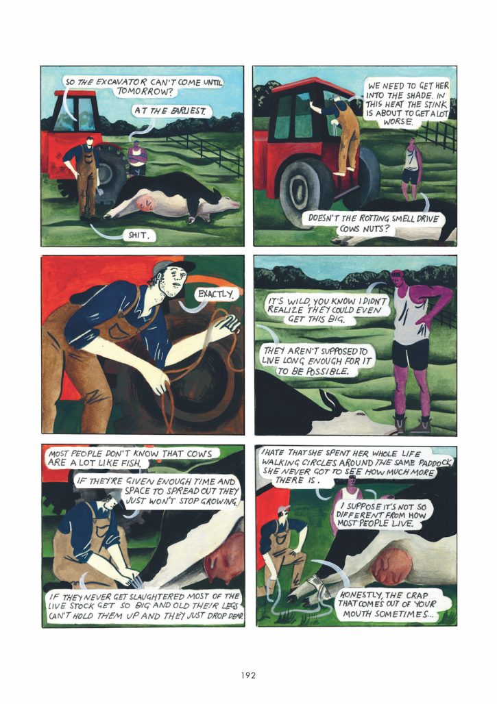 The Past Is a Grotesque Animal interior art