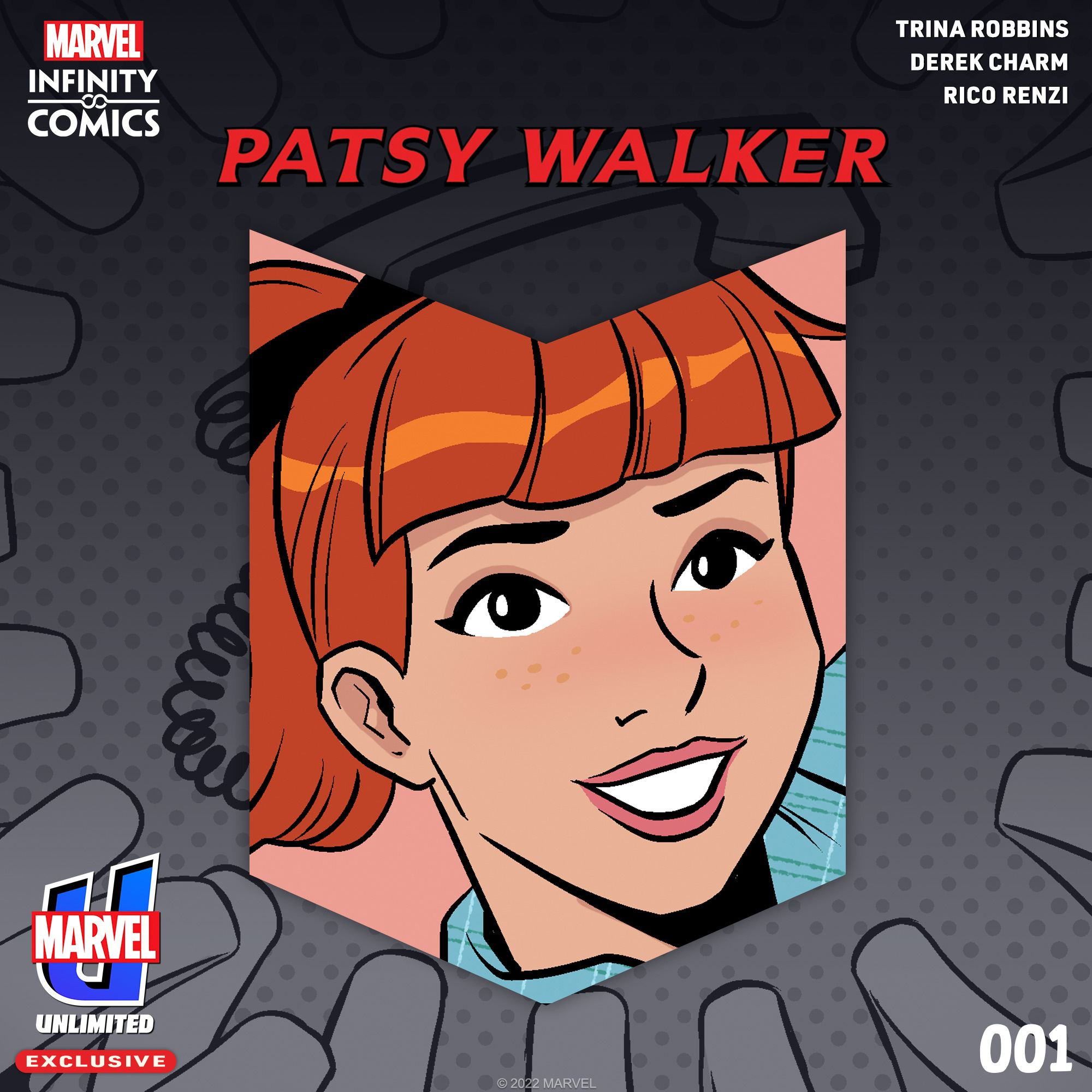Patsy Walker Infinity cartoon