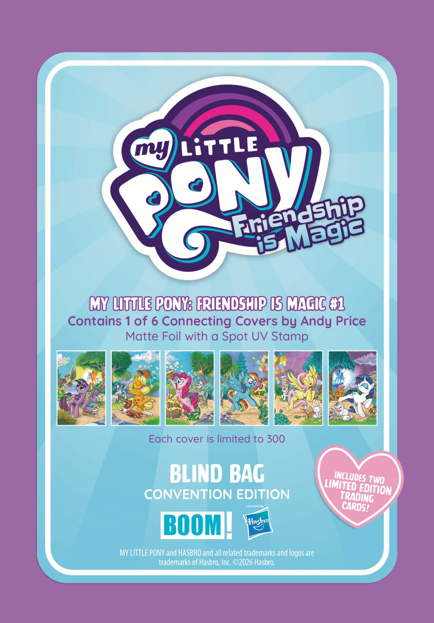 My Little Pony: Friendship is Magic #1 Connecting Covers Blind Bags