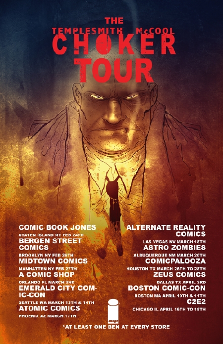 choker tour dates mccool templesmith