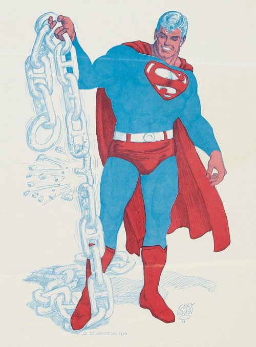 curt swan. superman. comic conventions poster art. 001.jpg