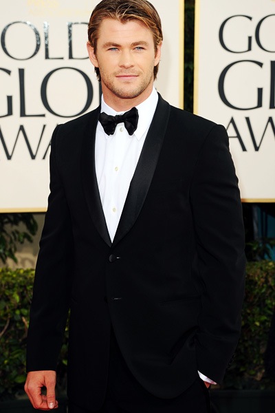 chris hemsworth golden globes