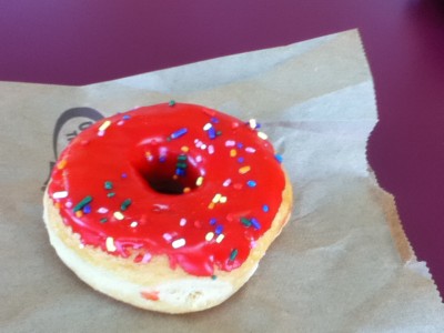 Red donut