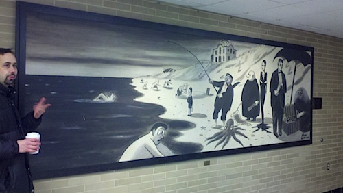 Charles Addams Mural Penn State University.jpg