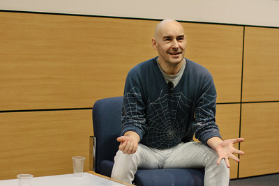 Grant Morrison, earlier this year