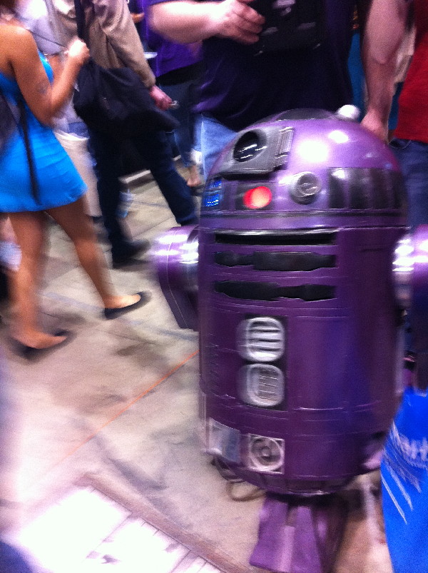 Everyone loves a purple droid.