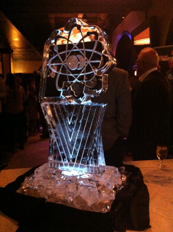 At the Athleta party, they had ice sculpture...
