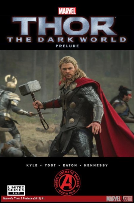 Thor The Dark World Prelude Preview Comic Book cover