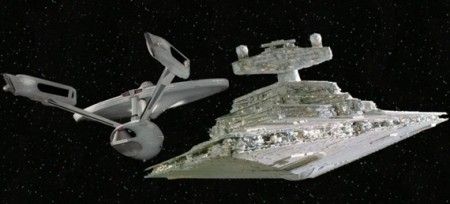 Enterprise vs Star Destroyer