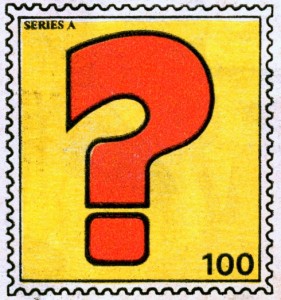 value-stamp-100-question-mark