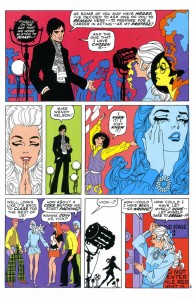 A page from Jim Steranko's "My Heart Broke in Hollywood," from Our Love Story, 1970