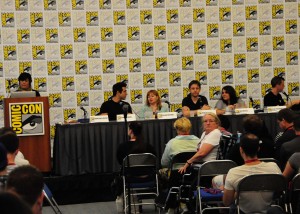 Industry people discussing roles open in creativity.